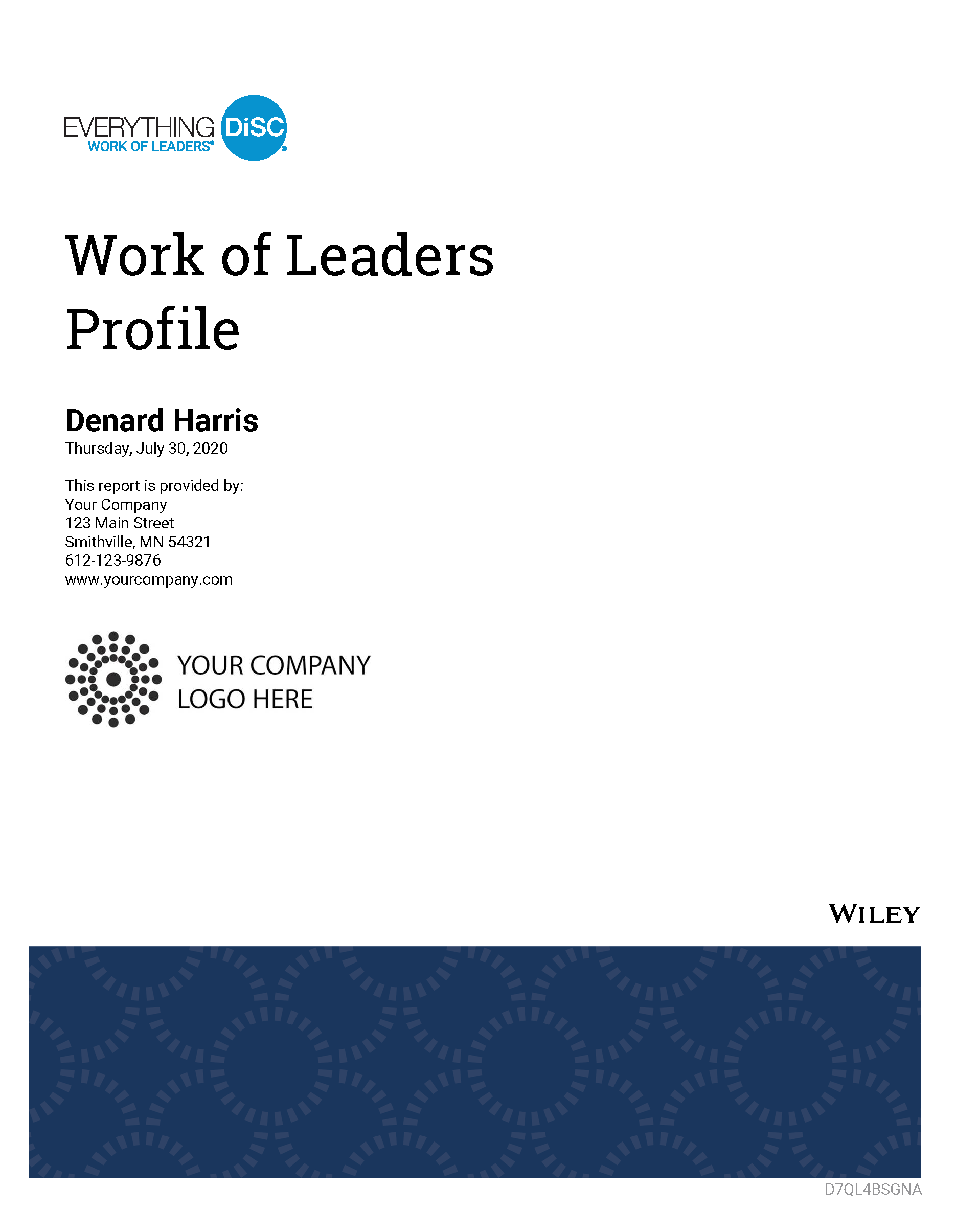 Work of Leaders Profile Sample_Page_Cover